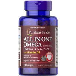 Buy Puritans Pride All in One Omega 60s online pharmacy in Kuwait