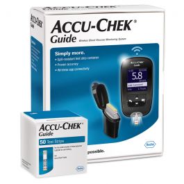 Buy Accu Chek Guide Kit + 50 Strips MMOL online pharmacy in Kuwait - Al ...