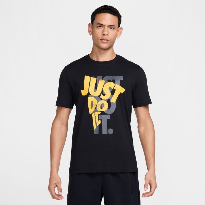 nike shirt black and yellow