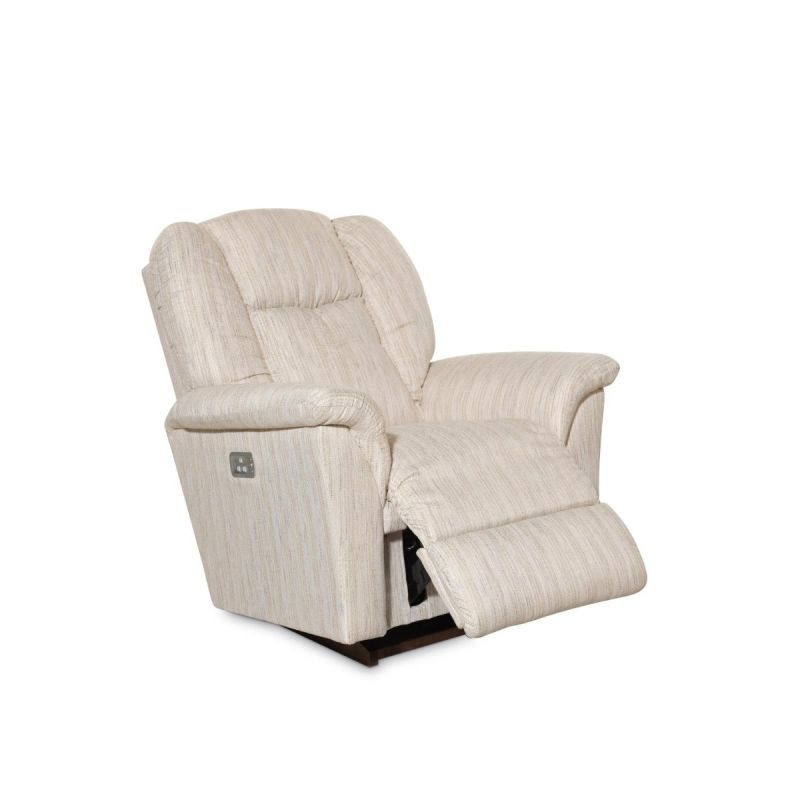 La-Z-Boy Jasper Power Recliner Rocker with Headrest - Gold