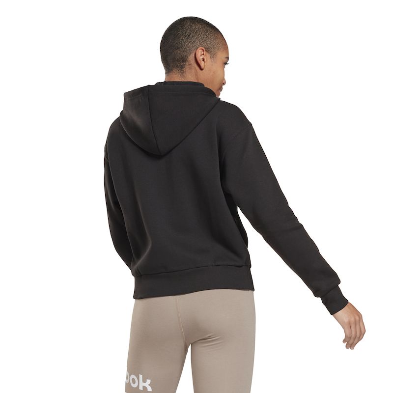 Reebok women's core cotton jersey zip front hoodie hotsell