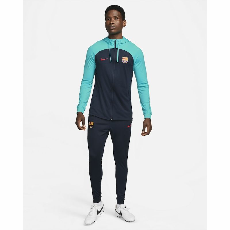 Buy FC Barcelona Strike Men s Nike Dri FIT Knit Football Tracksuit Online in Kuwait Intersport