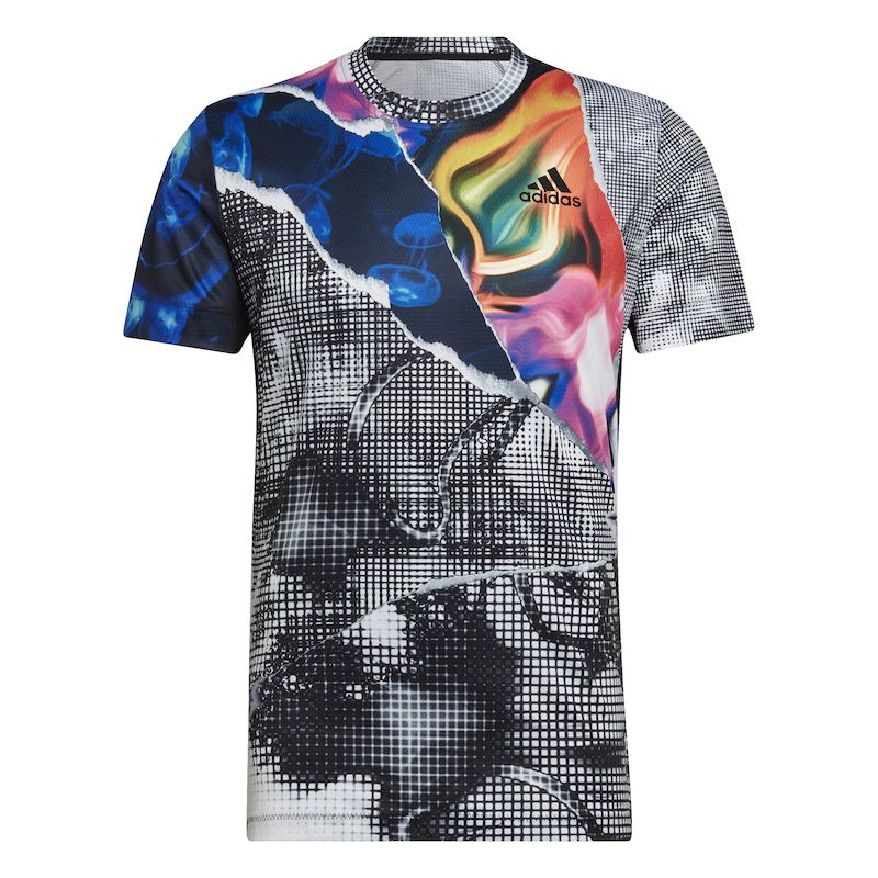 Buy Adidas Tennis U.S. Series Printed Freelift Men s T Shirt Online in Kuwait Intersport