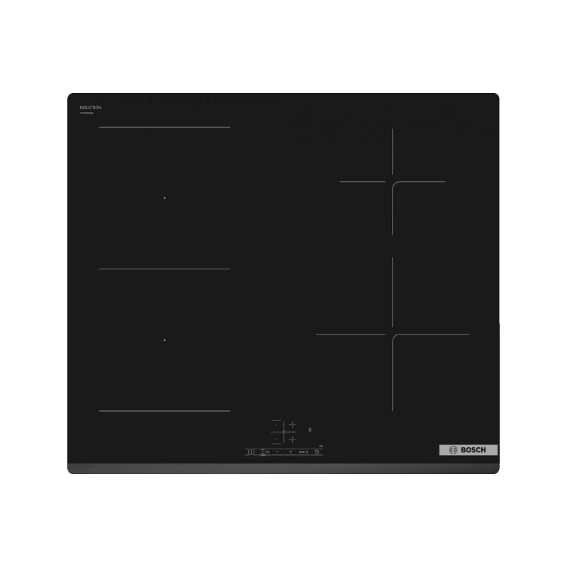 BOSCH PWP63KBB6E Series 4 Induction Hob 60 cm, Frameless