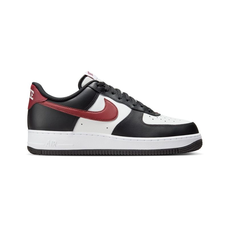 black and red air force 1 men's