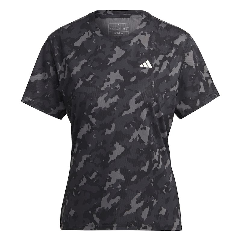 Buy Adidas Own The Run Camo Running Women s T Shirt Online in Kuwait Intersport