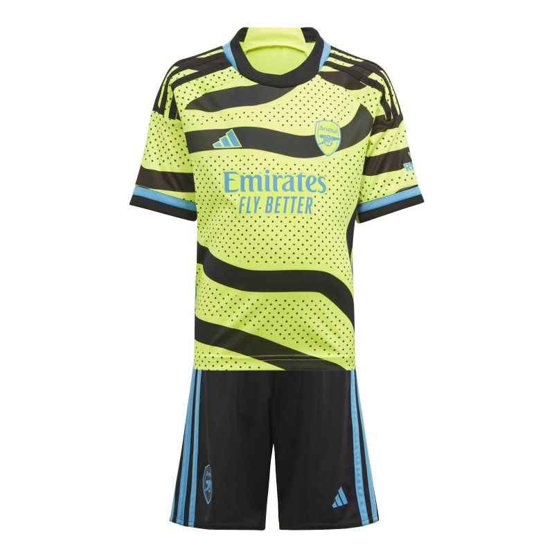 Buy Adidas Arsenal 23 24 Away Mini Kit Boys Football Set Online in Kuwait Intersport