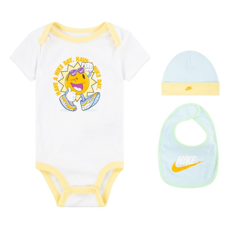 yellow nike bodysuit