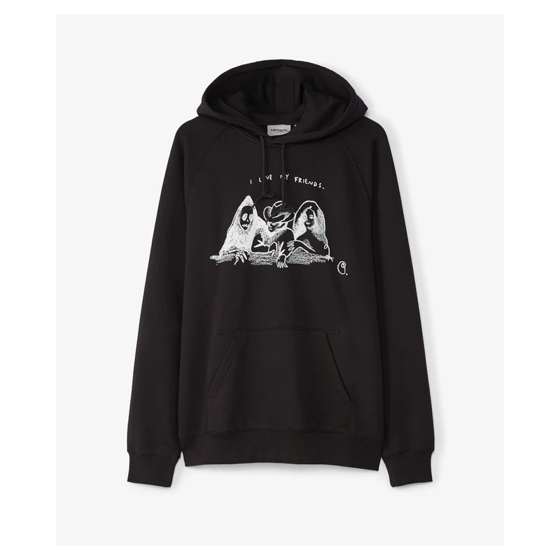 CARHARTT WIP HOODED PEPE FRIENDS SWEAT