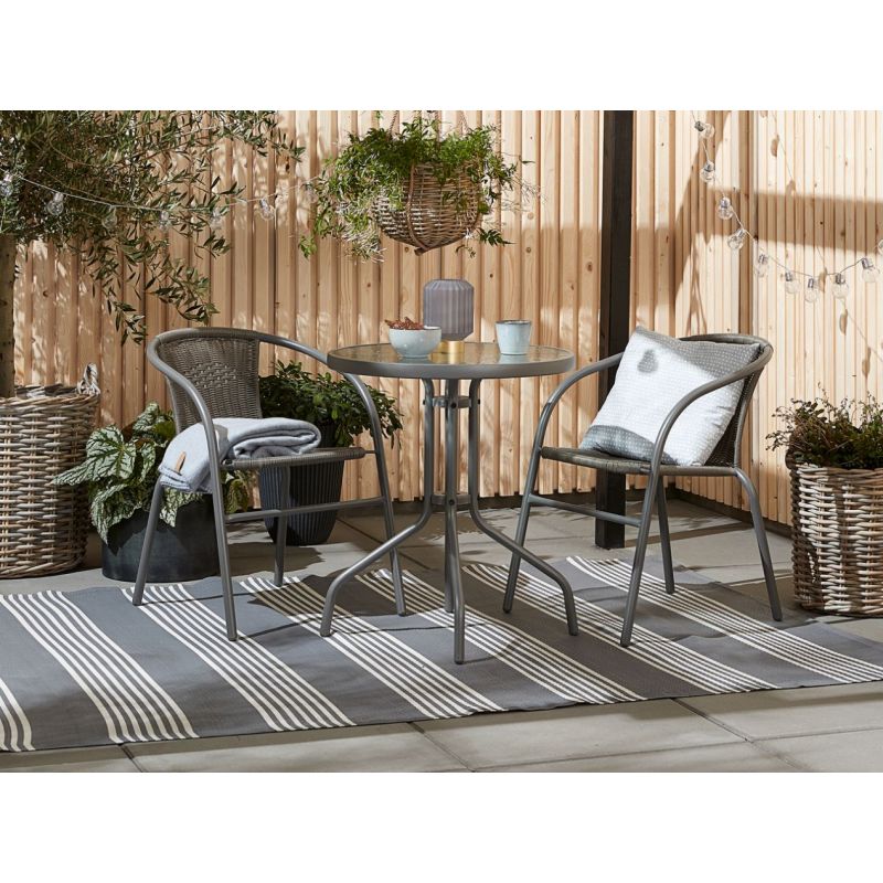 Stacking chair GRENAA grey