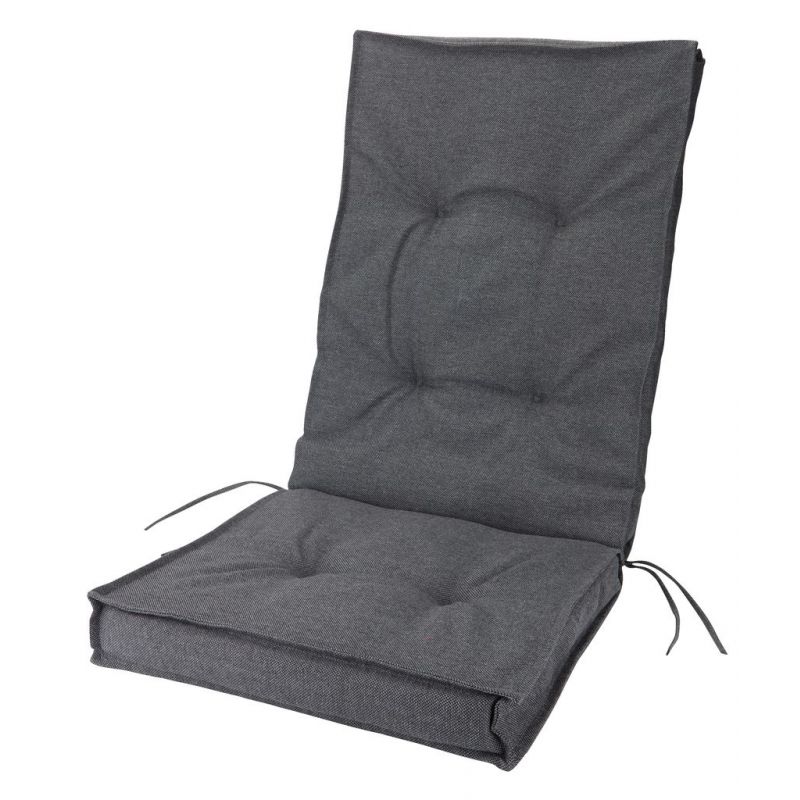 Buy Cushion recliner chair REBSENGE d. grey Online From JYSK Kuwait