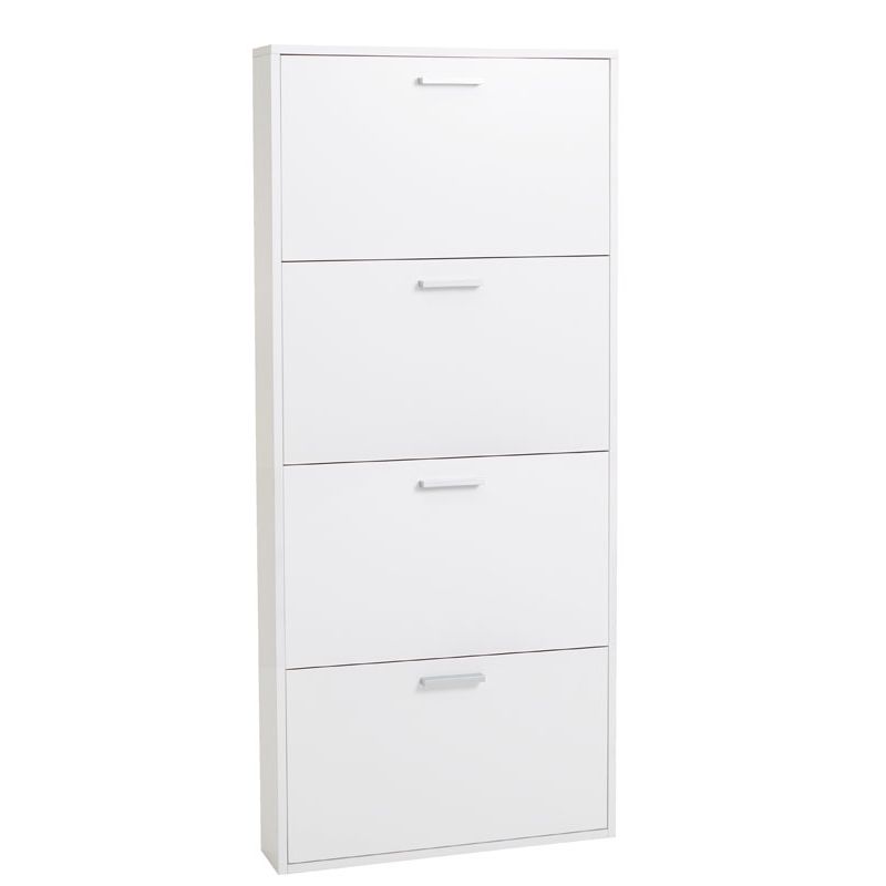 Buy Shoe cabinet BAGENKOP 4 comp. white Online From JYSK Kuwait