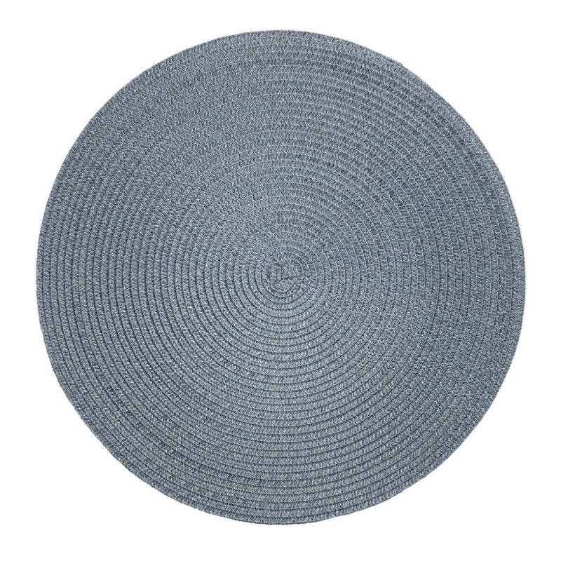 Place Mat Doormat Carpet Kungsmynta 38 Dusty Blue Color