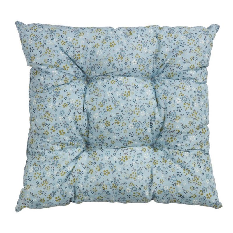 Buy Chair cushion SELJE 40x40x8 light blue Online From JYSK Kuwait