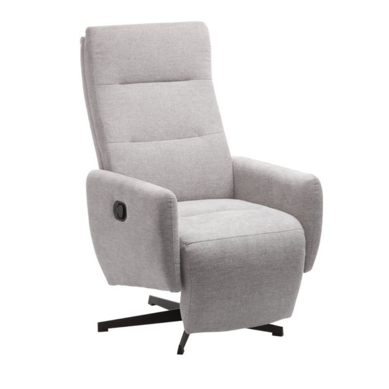 Buy Recliner BREMDAL light grey Online From JYSK Kuwait