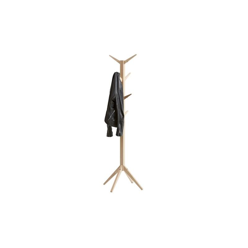 Sejs Coat Stand Oak Color Clothes Hanger