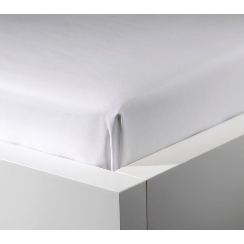 セール商品が満載 Sateen Sheet Buy 240x260cm JYSK From Online KRONBORG white その他