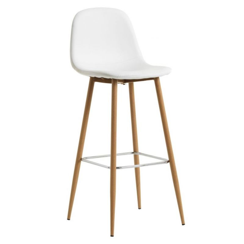 Bar stool JONSTRUP white/oak