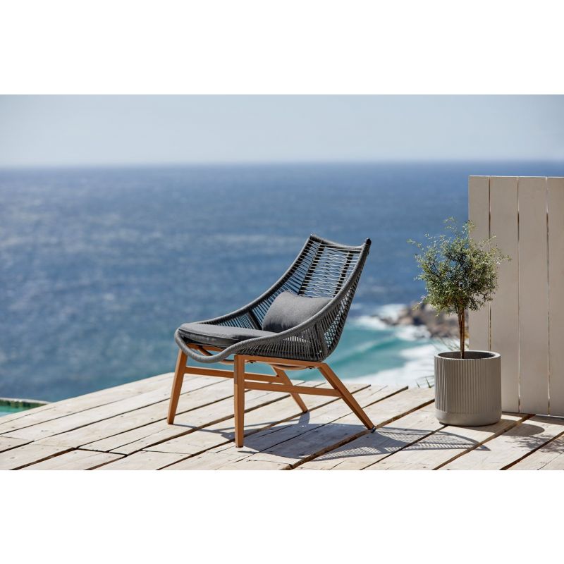 Buy Lounge chair DANNEMARE grey Online From JYSK Kuwait
