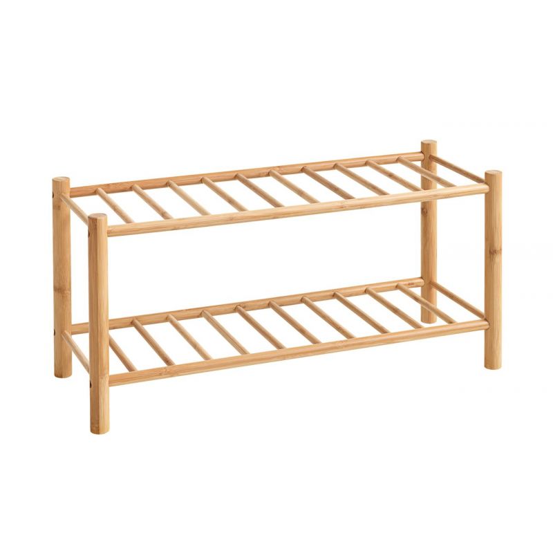Amazon Bamboo Stackable Shoe Rack Buy Shoe Rack VANDSTED Shelves