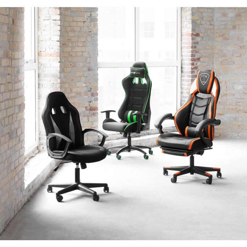 Buy Gaming chair GAMBORG black orange Online From JYSK Kuwait