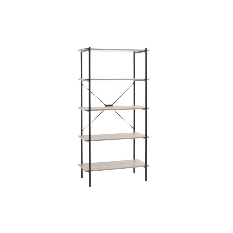 Shelving unit 5shel. oak/black