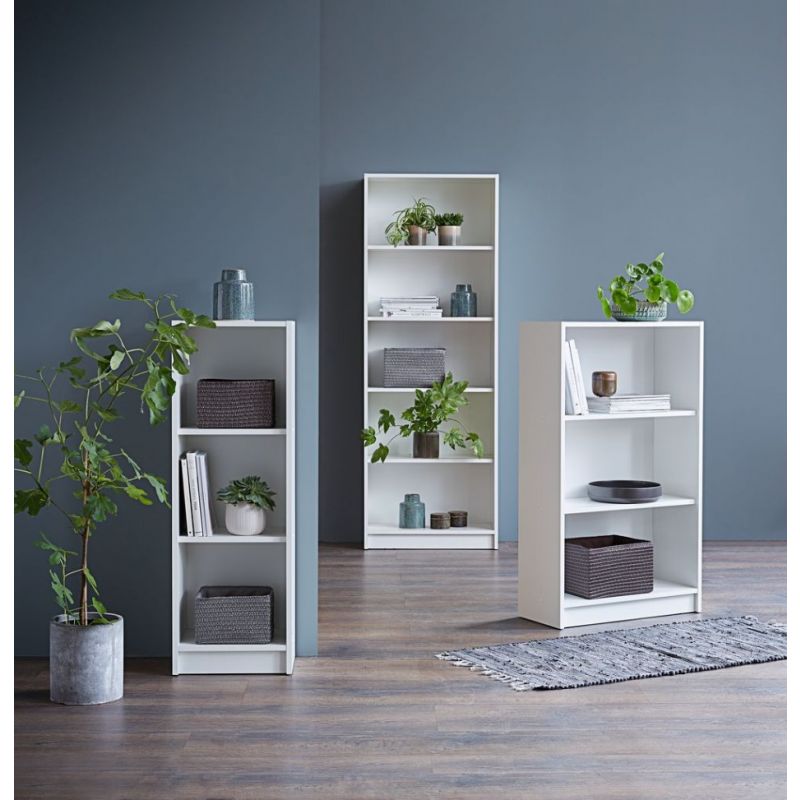 Buy Bookcase HORSENS 5 shelves whi Online From JYSK Kuwait