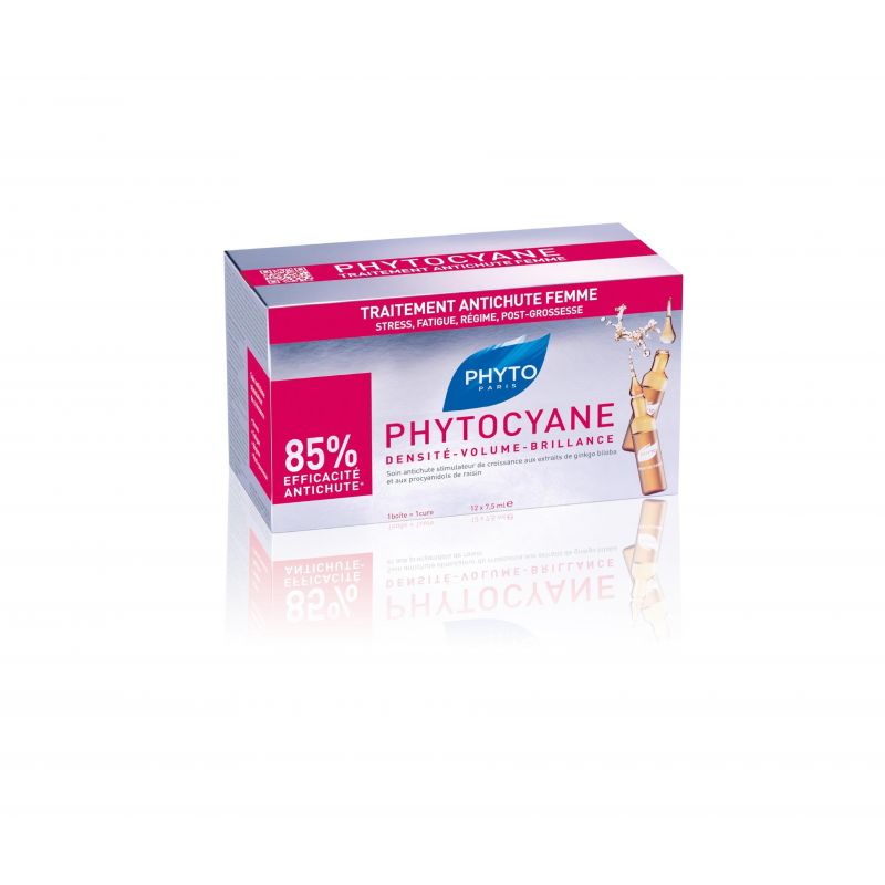 Phyto Phytocyane Ampoules 12X7.5ml