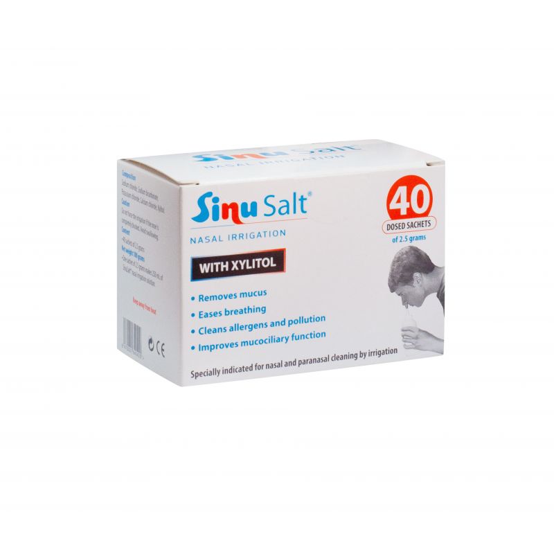 Sinusalt Nasal Irrigation 40 Sachet