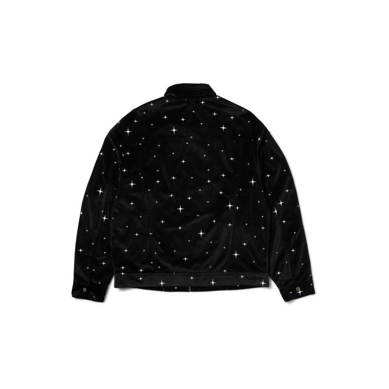 Buy HUF MEN'S GALAXY VELVET TRUCKER JACKETOnline in Kuwait - SNKR