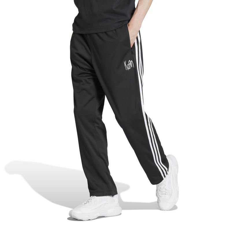 Mens black adidas tracksuit bottoms online