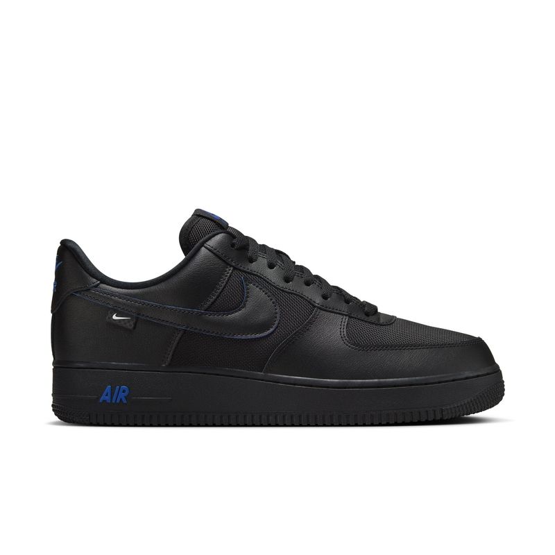 Nike Air Force 1 Low Perforated Black Shoes Online Kuwait SNKR