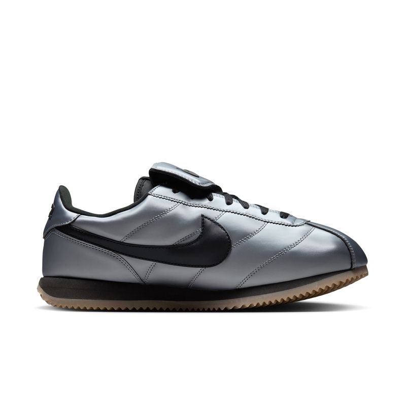 Nike Cortez Leather SE Metallic Cool Grey Men s Shoes