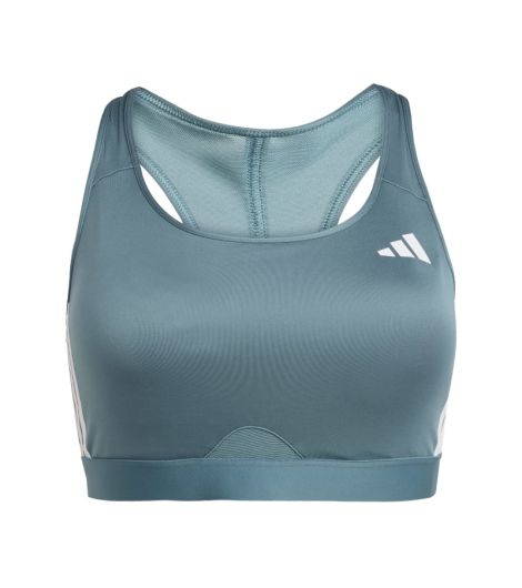 Adidas Powerreact Train Medium-Support 3-Stripes Women's Bra