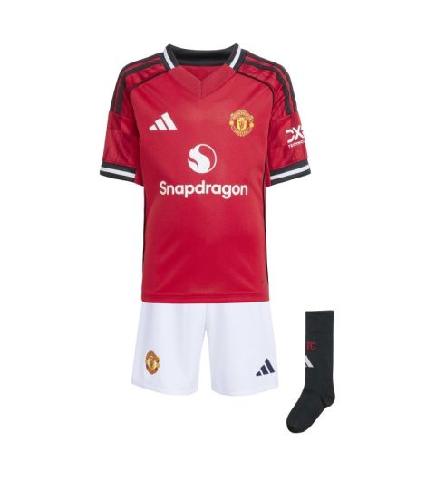Manchester United 25/26 Kid's Home Mini Kit