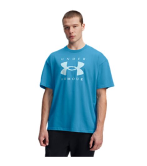 Under Armour Men's Ua Heavyweight Oversized Branded Short Sleeve