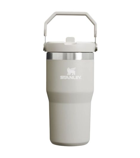 Stanley Ice Flow GO 600ml/20oz Flip Straw Wtr Btl Ash 2.0