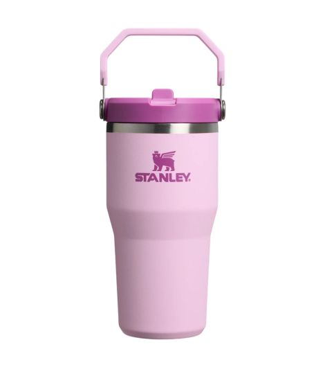 Stanley Ice Flow GO 600ml/20oz Flip Straw Wtr Btl Cherry Blossom