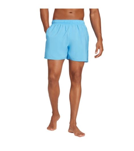 Adidas Men's Solid Clx Short-Length Swim Shorts