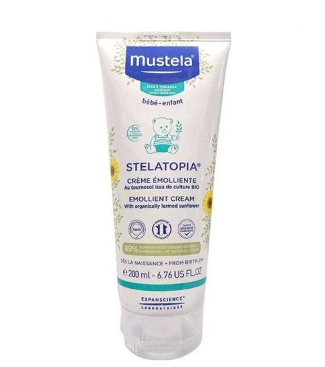 Mustela Stelatopia Emollient Cream 200ml