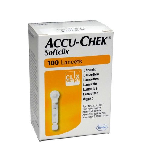 Accu Check Softclix Lancet 100