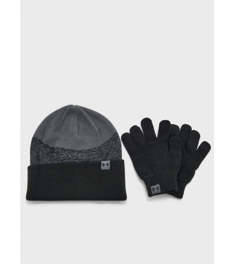 Under Armour Kid's Bs Beanie & Glove Combo