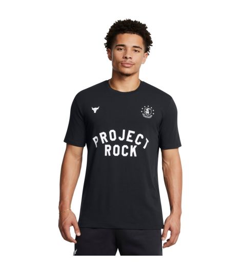 Under Armour Men's Project Rock Badge Of Honor Short Sleeve