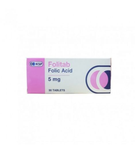 Folitab 5Mg Tabs 30's