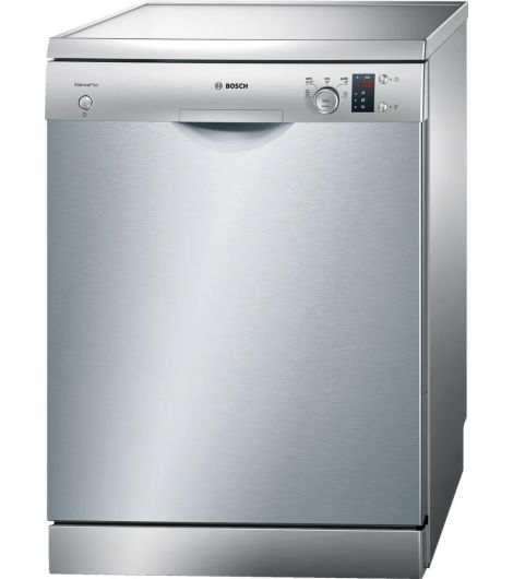 Bosch Free-standing Dishwasher, 5 Programs, 12 Place settings, SMS50D08GC - Silver