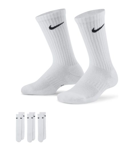 Nike Perf Cushioned Crew 3P Kid's Socks