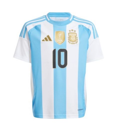 Argentina 2024 Kid's Messi Home Jersey