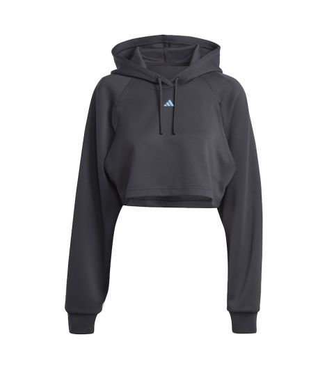 Adidas Women's Hiit Aeroready Crop Training Hoodie