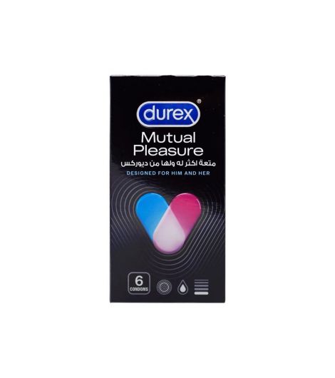 Durex Mutual Pleasure Condom 6's