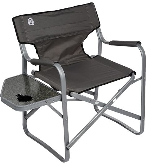 Coleman Chair Deck With Table Aluminum
